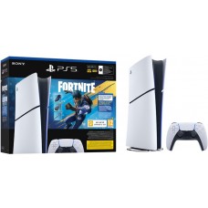 SONY PlayStation 5 Slim (Digital) 1TB White + Fortnite Flowering Chaos